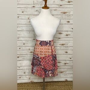 CAbi ‘Isabel’ tiered ruffled skirt